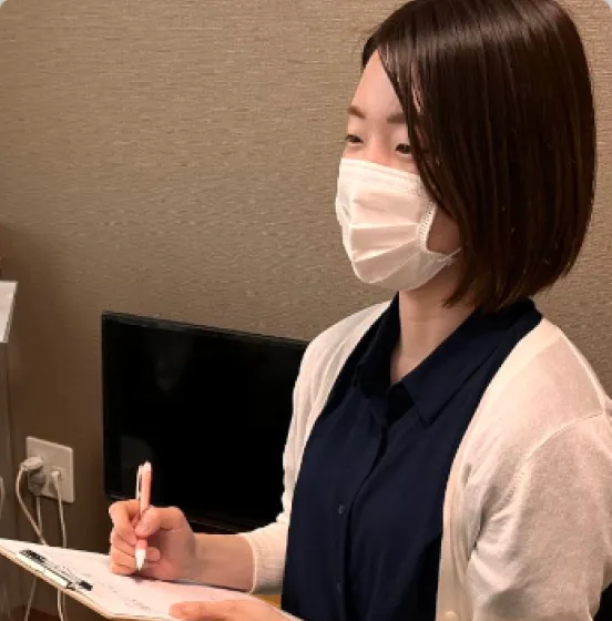 管理栄養士 訪問の様子
